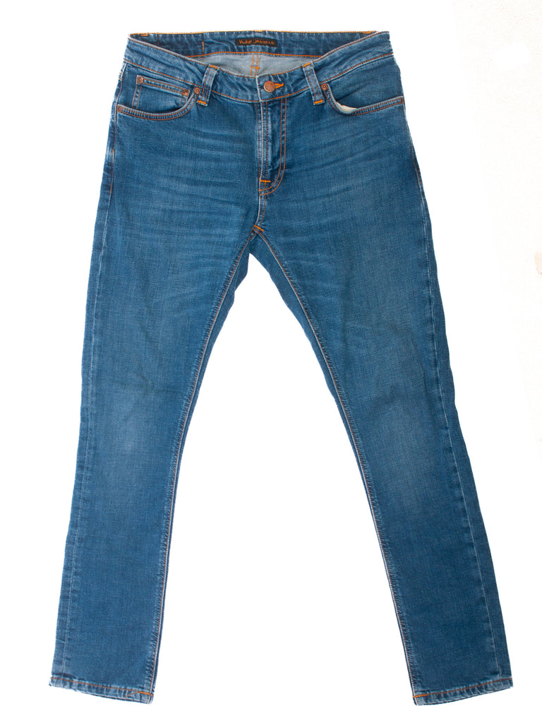 Nudie Blue Skinny Lin Mid Authentic Power Jeans