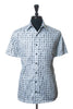 Robert Graham Black on White Print Short Sleeve Shirt