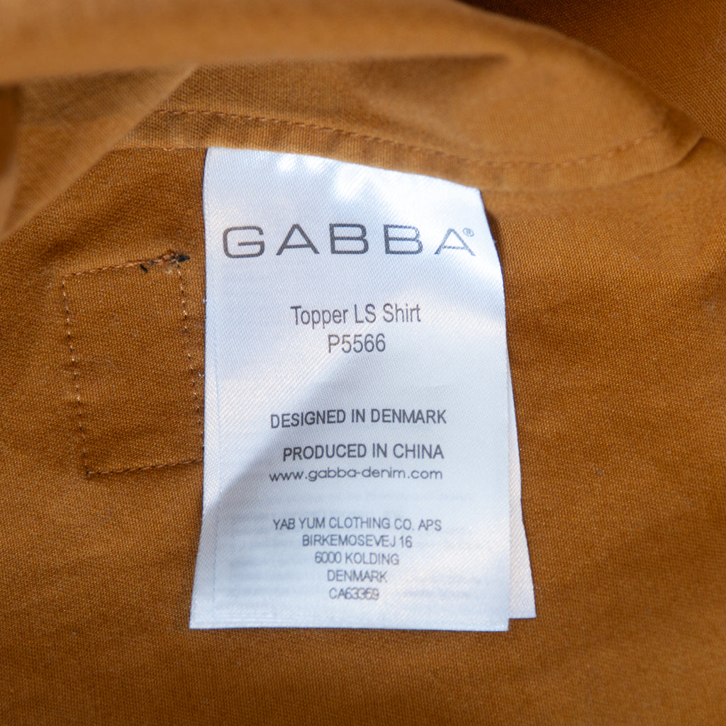 Gabba Brown Topper Overshirt