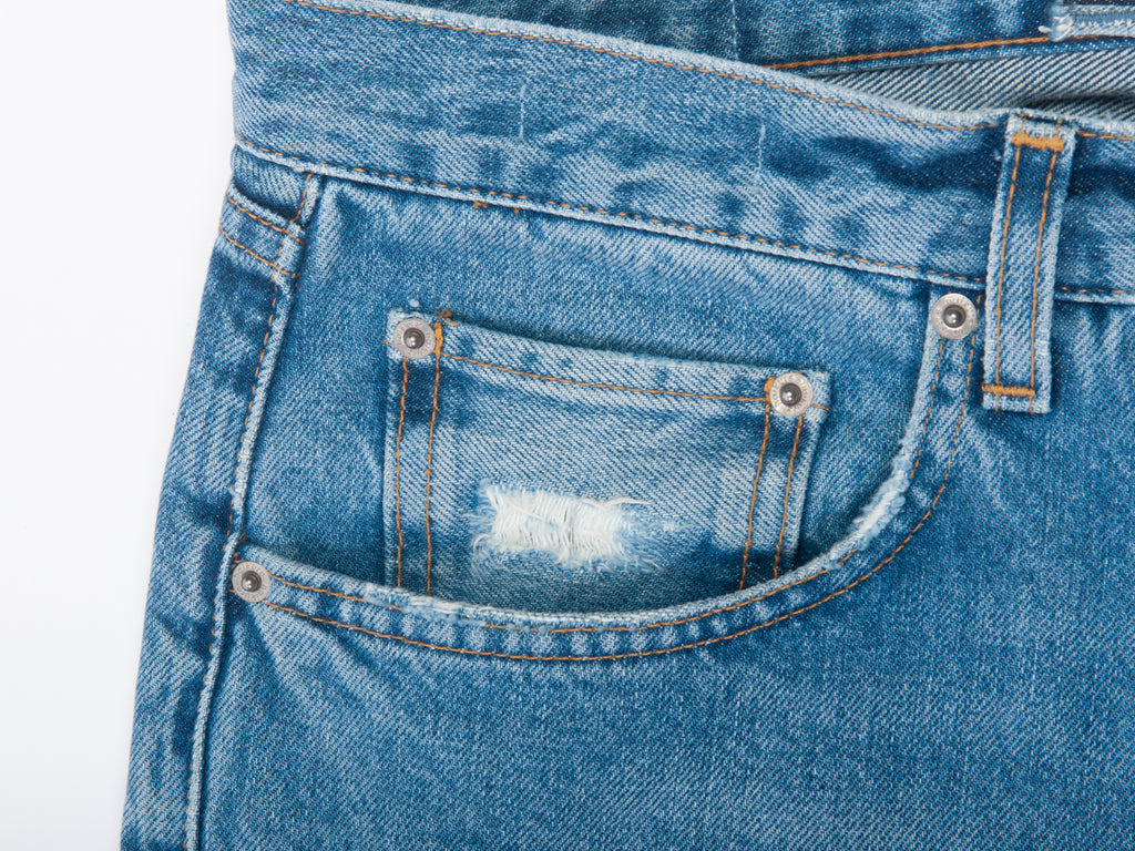 Haikure Epoch Blue Mended California 1951 Jeans