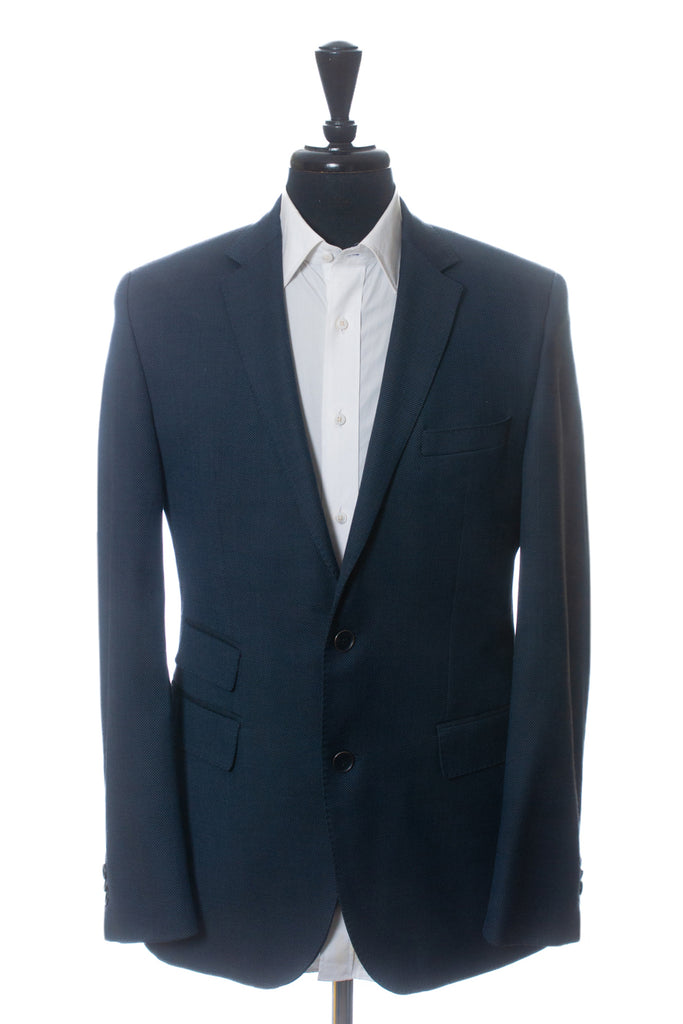 Hugo Boss Blue Birdseye Sweet94 Blazer