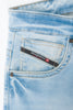 Diesel Light Wash Biker Jeans