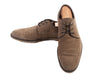 John Varvatos Mainline Brown Textured Suede Derby Shoes