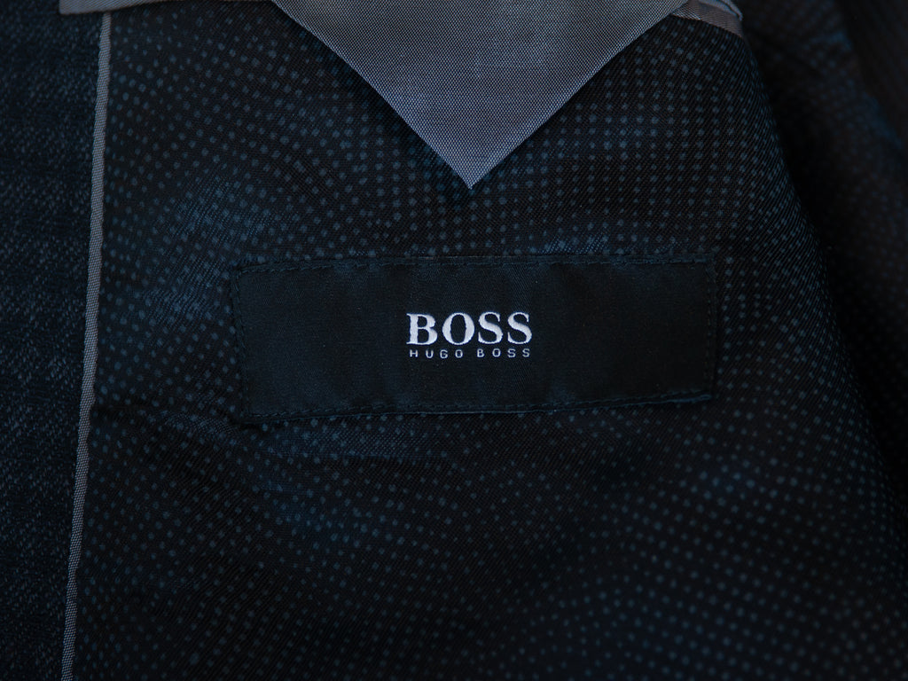 Hugo Boss Grey Check Jewels Blazer