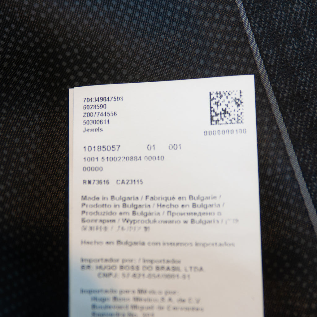 Hugo Boss Grey Check Jewels Blazer