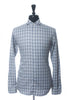 Eton Grey Check Slim Fit Dress Shirt