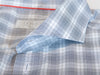 Eton Grey Check Slim Fit Dress Shirt