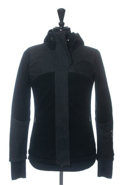 Dale of Norway Grey and Black Performance Hooded Jacket