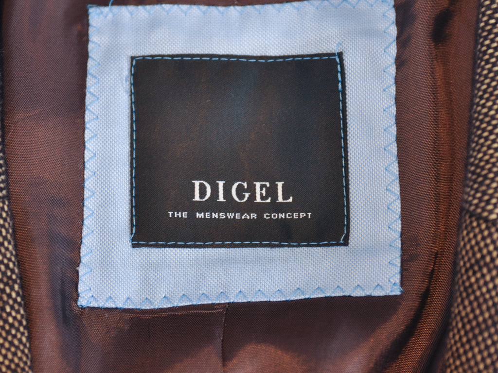 Digel NWT Brown Tweed Edison Blazer