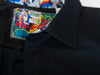 Robert Graham Black Embroidered Shirt