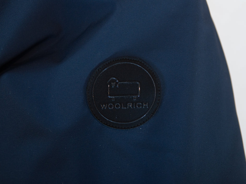Woolrich Navy Blue Down Parka