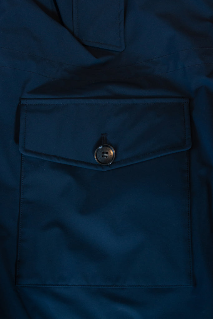 Woolrich Navy Blue Down Parka