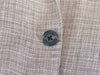 Maurizio Baldassari Brown Linen Blend Hopsack Blazer