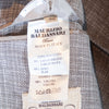 Maurizio Baldassari Brown Linen Blend Hopsack Blazer