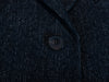 Hugo Boss Dark Blue Weave Slim Fit Nya2 Overcoat