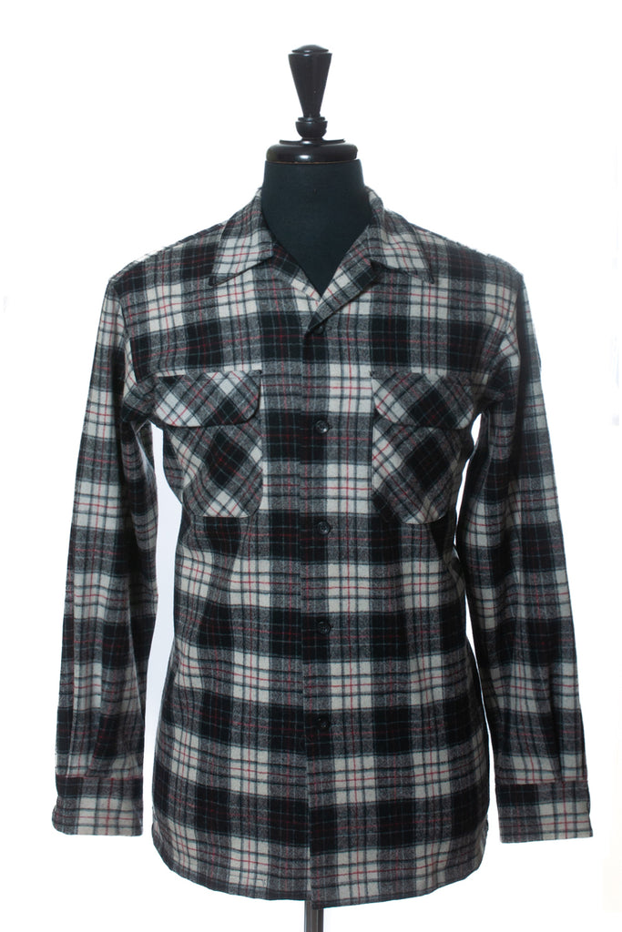 Pendleton Grey Macrae Ancient Dress Tartan Board Shirt