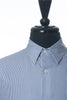 Theory NWT Navy Blue Striped Sylvain Attend Dress Shirt