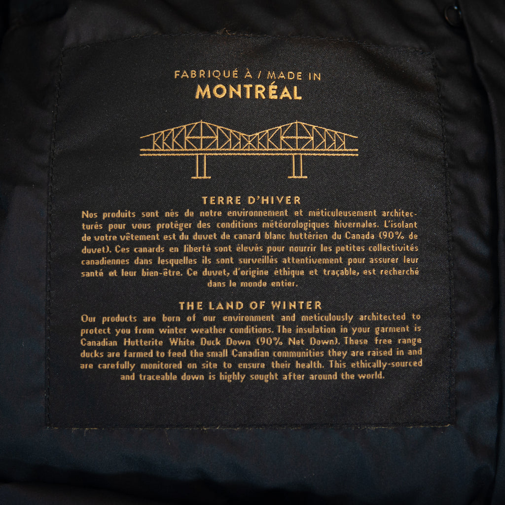 Kanuk Black Down Zone K5 Parka