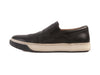 Vince Black Embossed Leather Sneakers