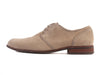 John Varvatos Sand Brown Suede Derby Shoes