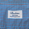 Stenstroms Blue Check Fitted Body Dress Shirt
