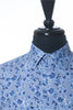 Robert Graham Bold Blue Floral Print Classic Fit Shirt