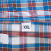 Gustin Brown and Blue Check Button Down Shirt