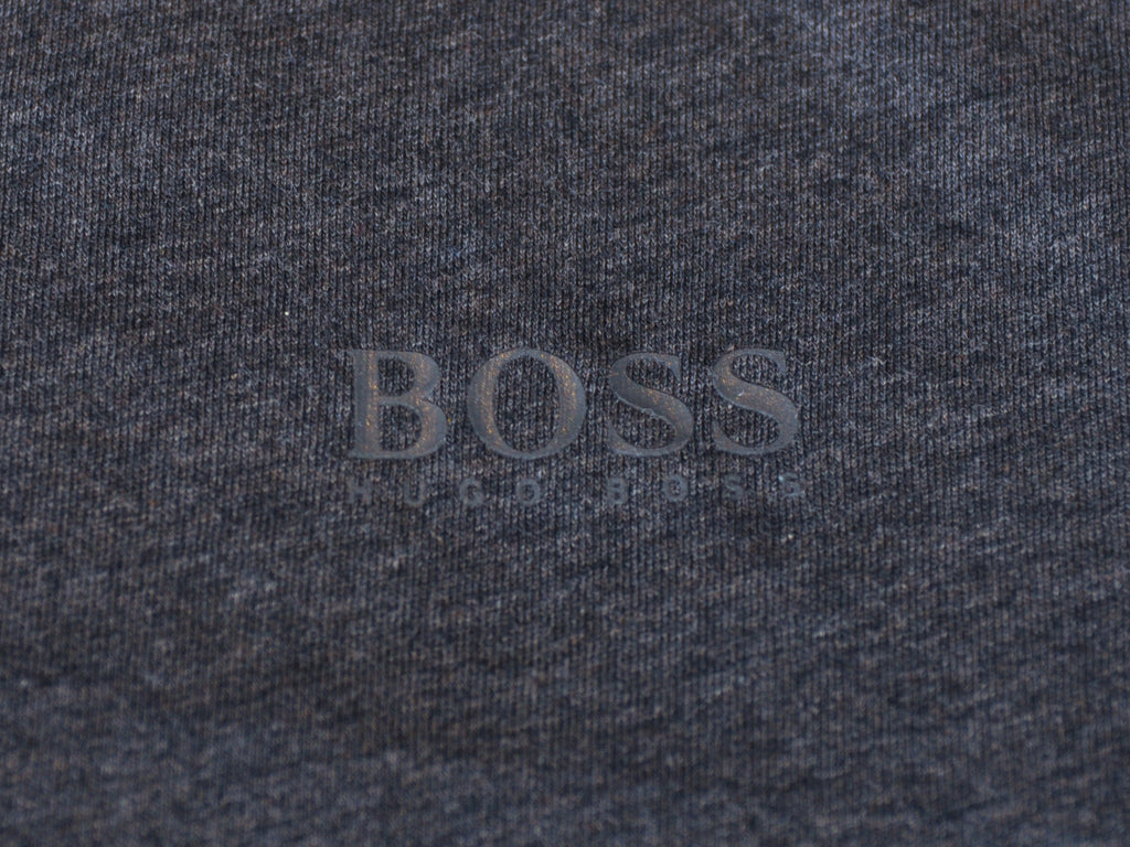 Hugo Boss Dark Grey Slim Fit V-Neck T-Shirt