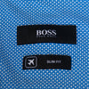 Hugo Boss Jason Blue Birdseye Slim Fit Performance Shirt