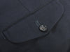 Comme des Garcon Homme Plus Navy Blue Wool Twill Trousers