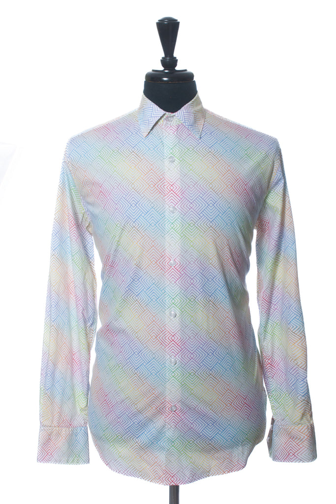 Robert Graham Bold Geometric Print Classic Fit Shirt