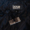 Izzue NWT Black Pleated Cape Coat