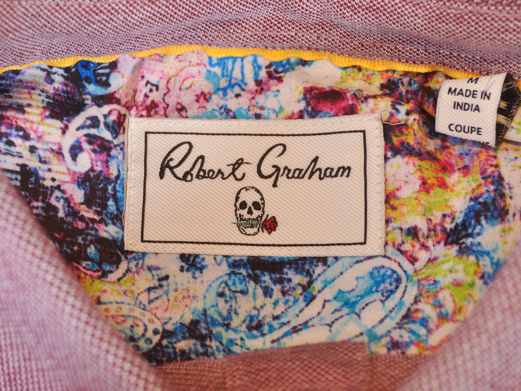 Robert Graham NWT Burgundy Classic Fit Polo Shirt