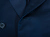 Isaia Navy Blue 15.5 Microns Aquaspider Wool Double Breasted Suit