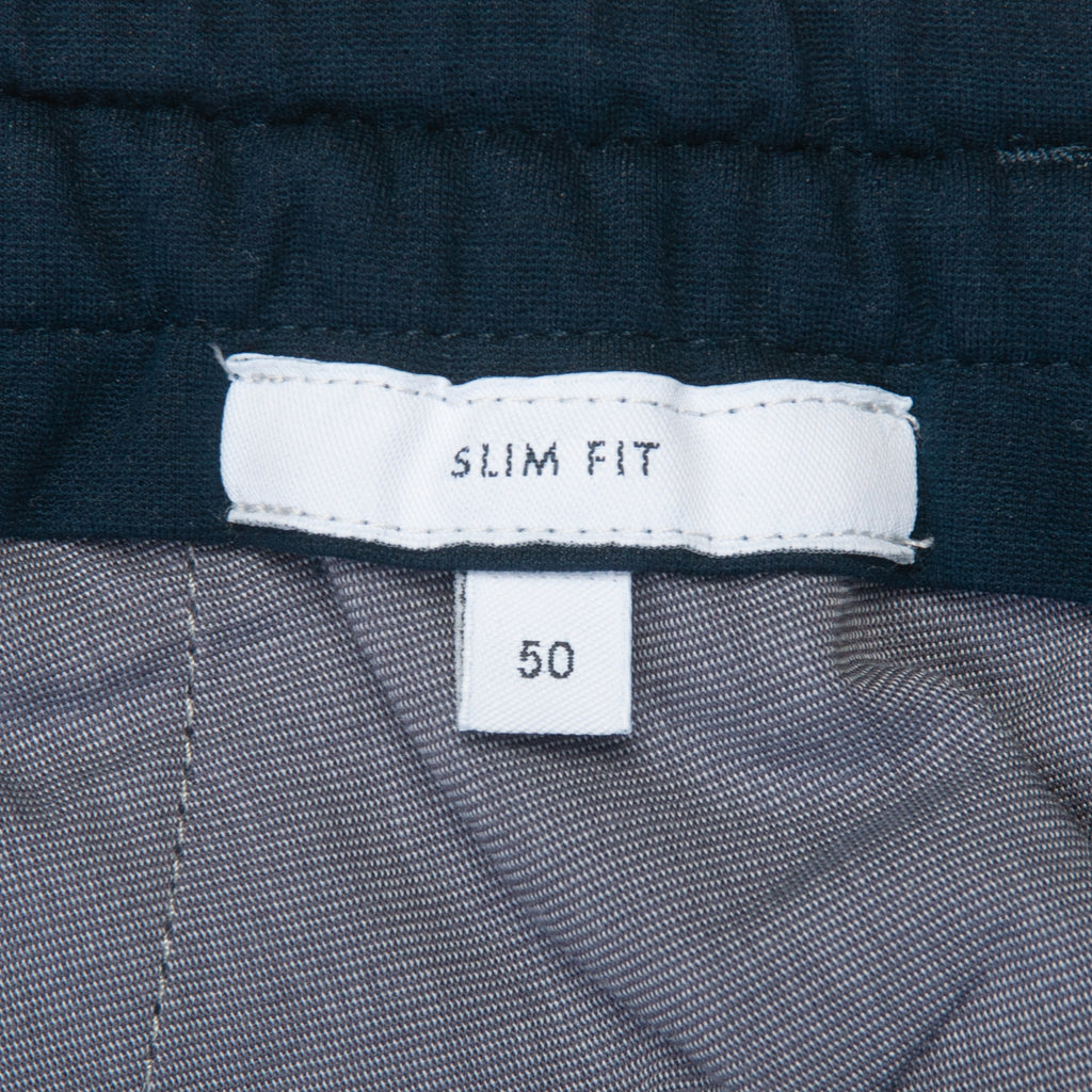 PT Torino Navy Blue Slim Fit Drawstring Cargo Pants