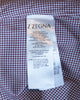 ZZegna Brown Check Soft Touch Dress Shirt