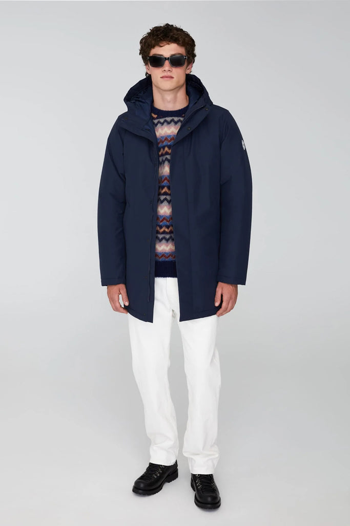 Quartz Navy Blue Alban Parka