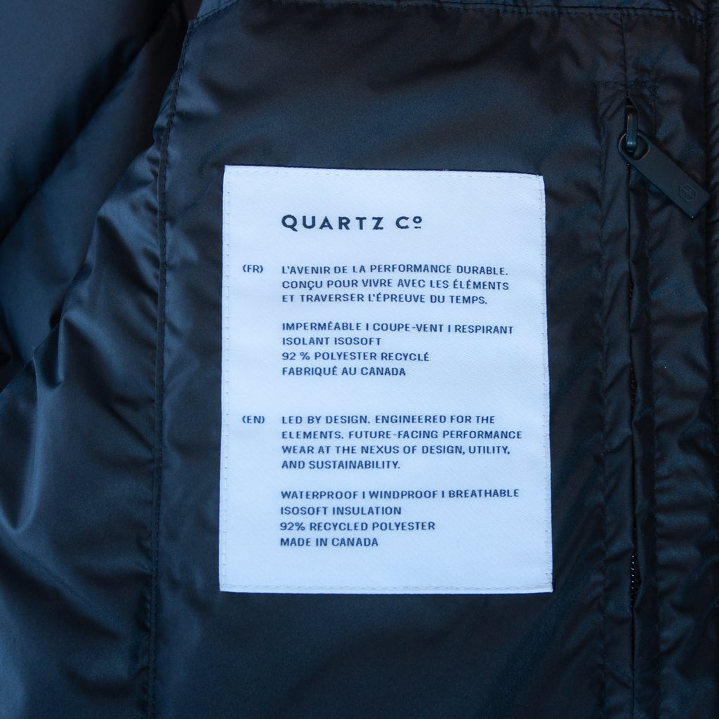 Quartz Black Alban Parka