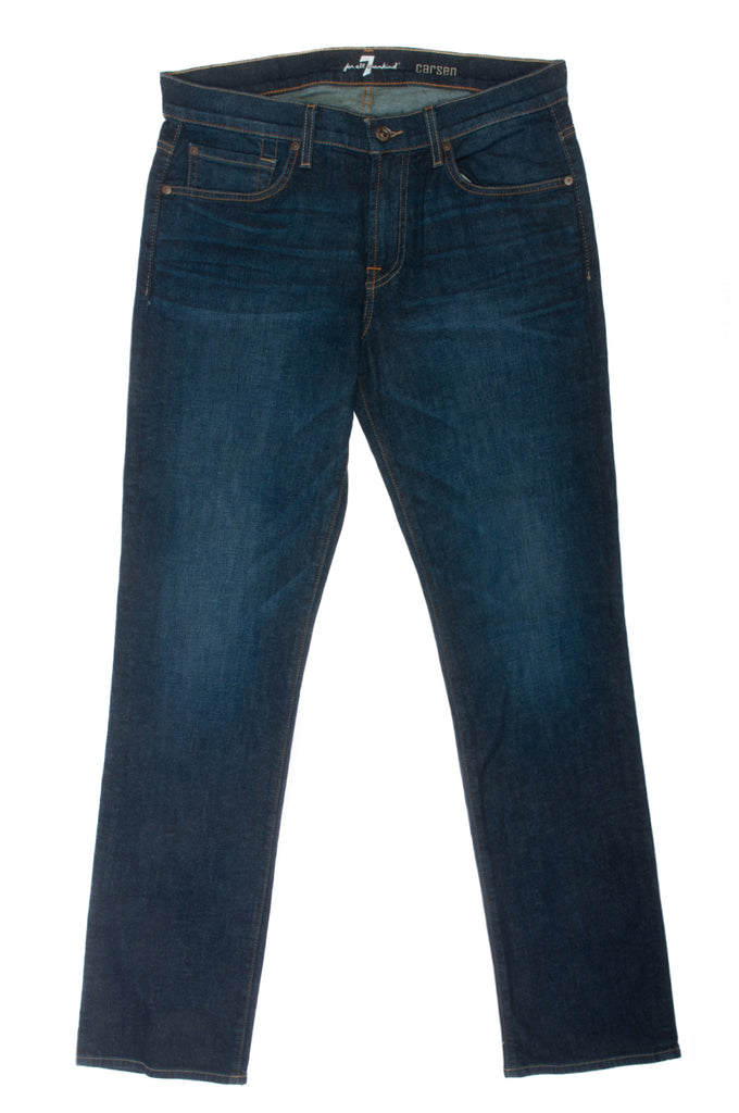 7 For All Mankind Dark Blue Carsen Jeans