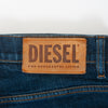 Diesel Blue D-Viker Straight Button Fly Jeans