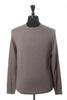Emanuel Berg Brown Merino Wool Crew Neck Sweater