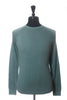 Crossley Green Cotton Cashmere Blend Crew Neck Sweater