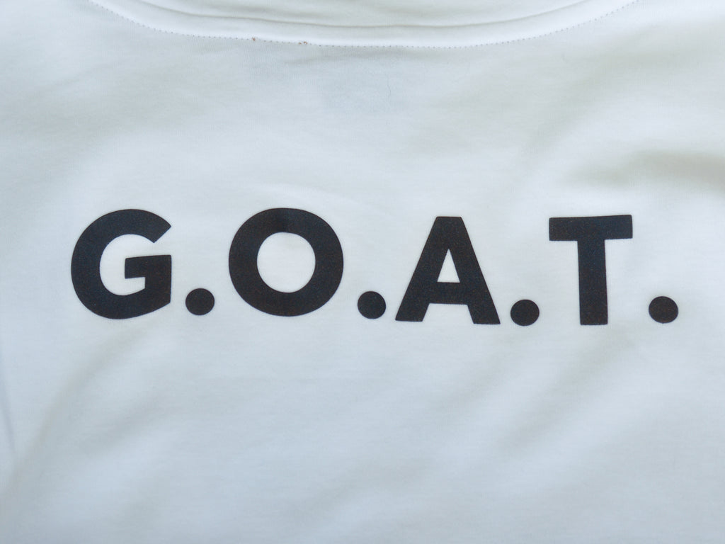 Hugo Boss White Mohammed Ali Print T-Goat T-Shirt