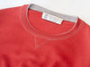 Brunello Cucinelli Red Cashmere Blend Cashmere Blend Crew Neck Sweater