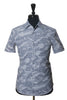 Lululemon Grey Print Short Sleeve Shirt