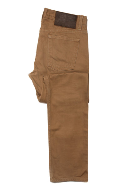 Naked & Famous Brown Selvedge Denim Jeans