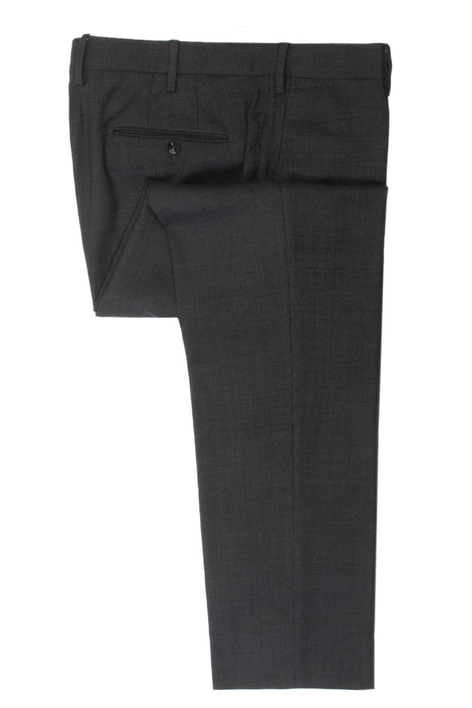 PT01 Grey Birdseye Slim Fit Stretch Welton Academy Pants