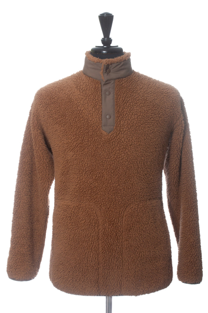 White Mountaineering for Uniqlo Brown Sasquatch Fleece Jacket