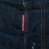 DSquared2 Distressed Blue Stretch Skinny Fit Jeans