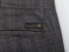 AG Jeans Grey Check Moleskin Jamison Skinny Chino Pants
